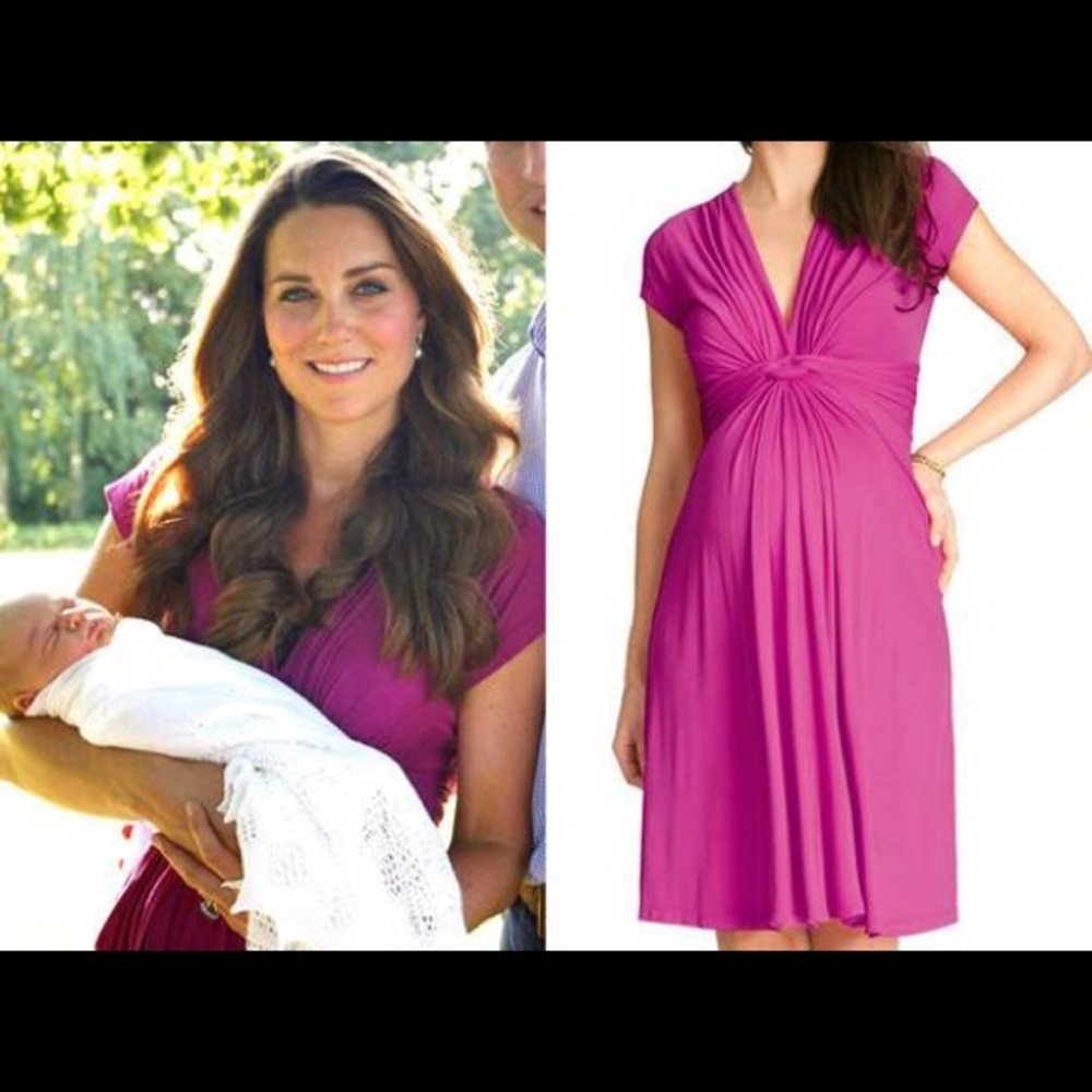 CORAL Seraphine dress, as worn by Kate Middleton,